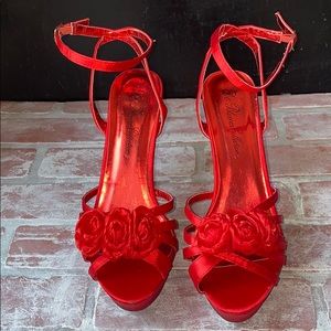 Red Rose 🌹 stilettos